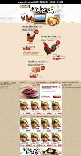 淘宝农产品视觉营销 模板设计与素材获取指南